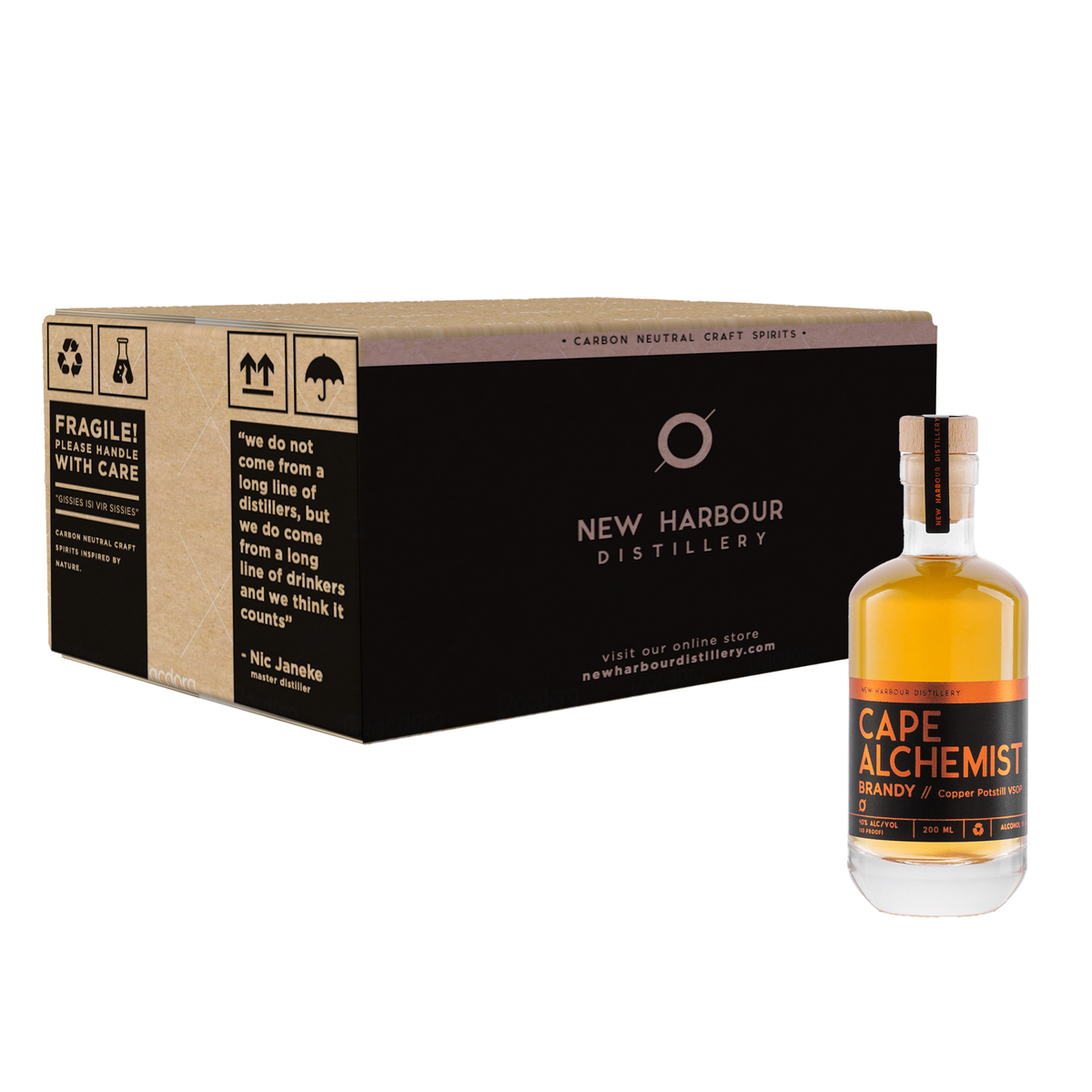 CAPE ALCHEMIST BRANDY MINI CASE (24 x 200ML)