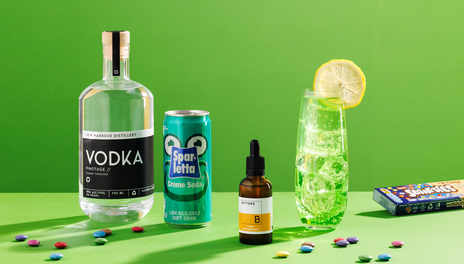 Green Mamba Vodka Recipe — New Harbour Distillery