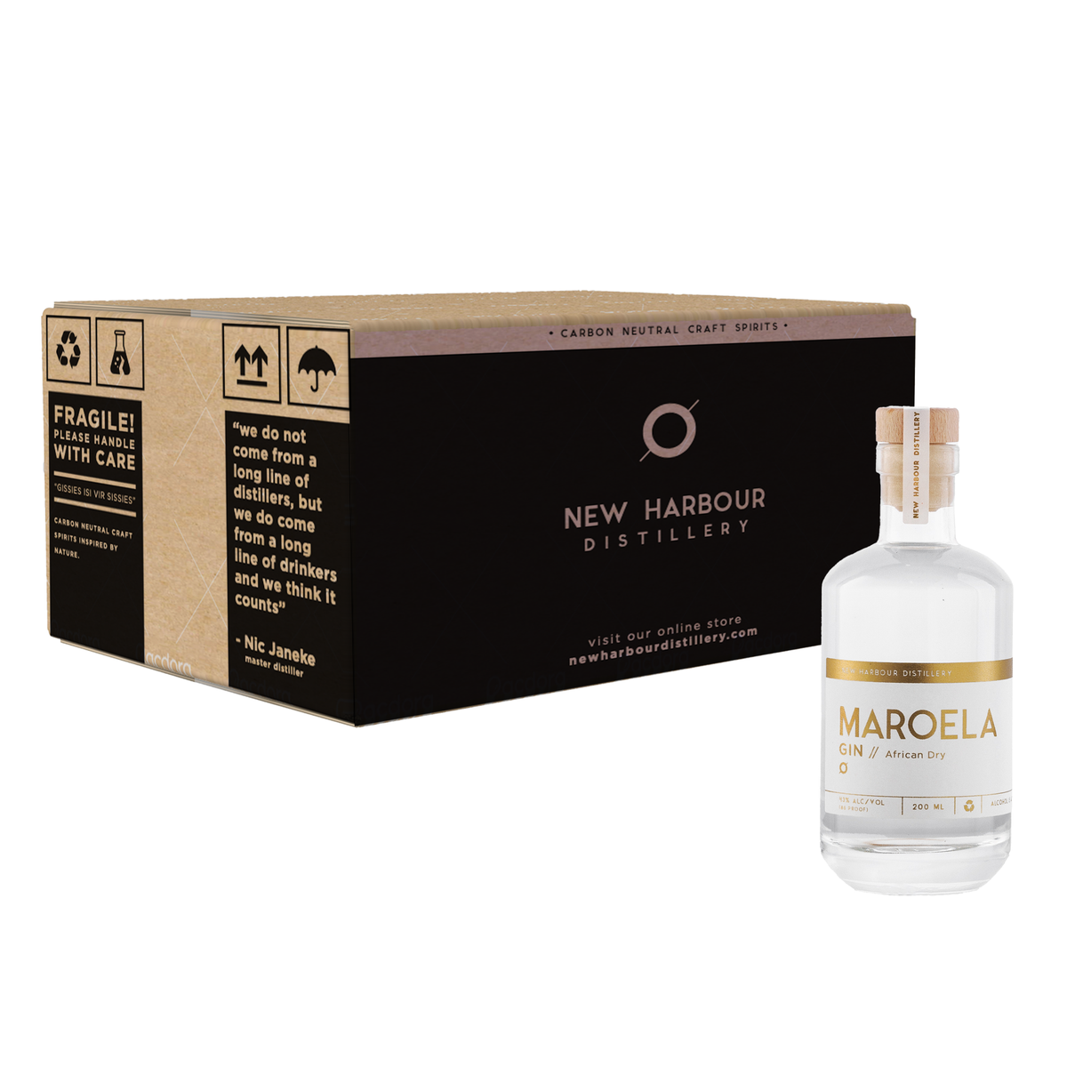MAROELA GIN 200ML MINI CASE (24 x 200ML)
