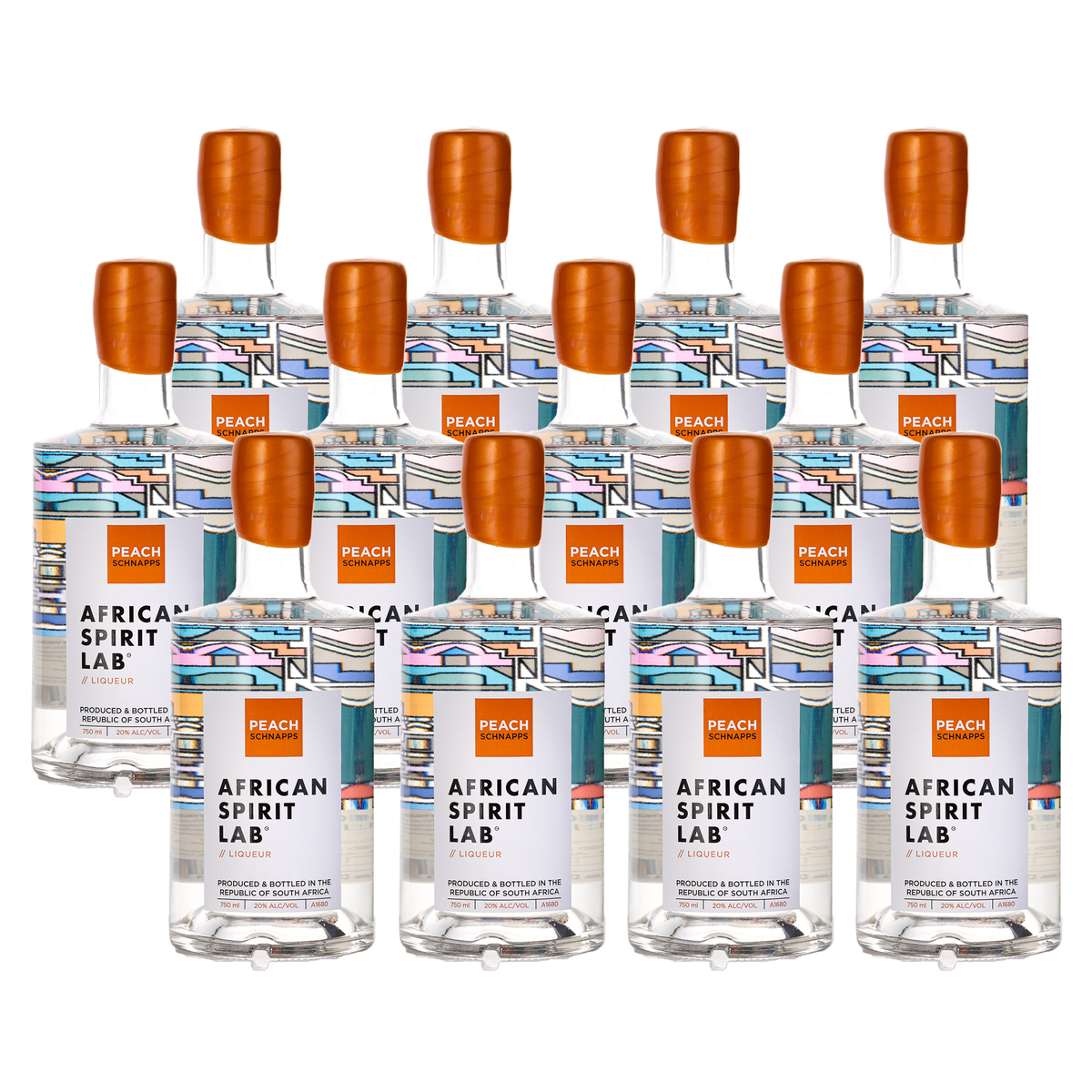 PEACH SCHNAPPS CASE (12 x 750ML)