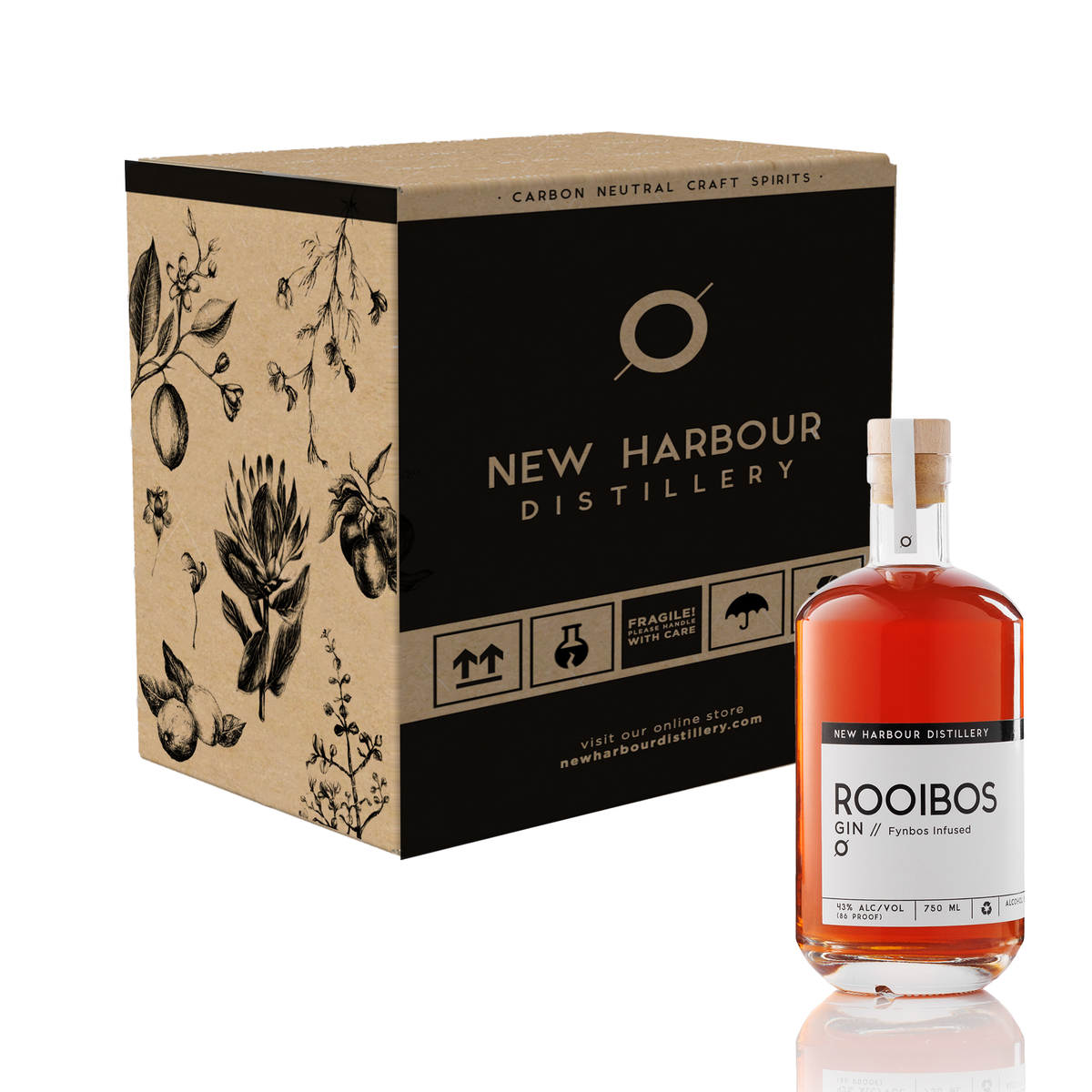 ROOIBOS GIN CASE (6 X 750ML)