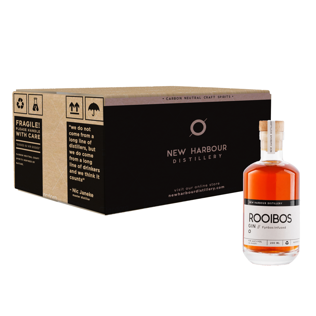 ROOIBOS GIN MINI CASE (24 x 200ML)