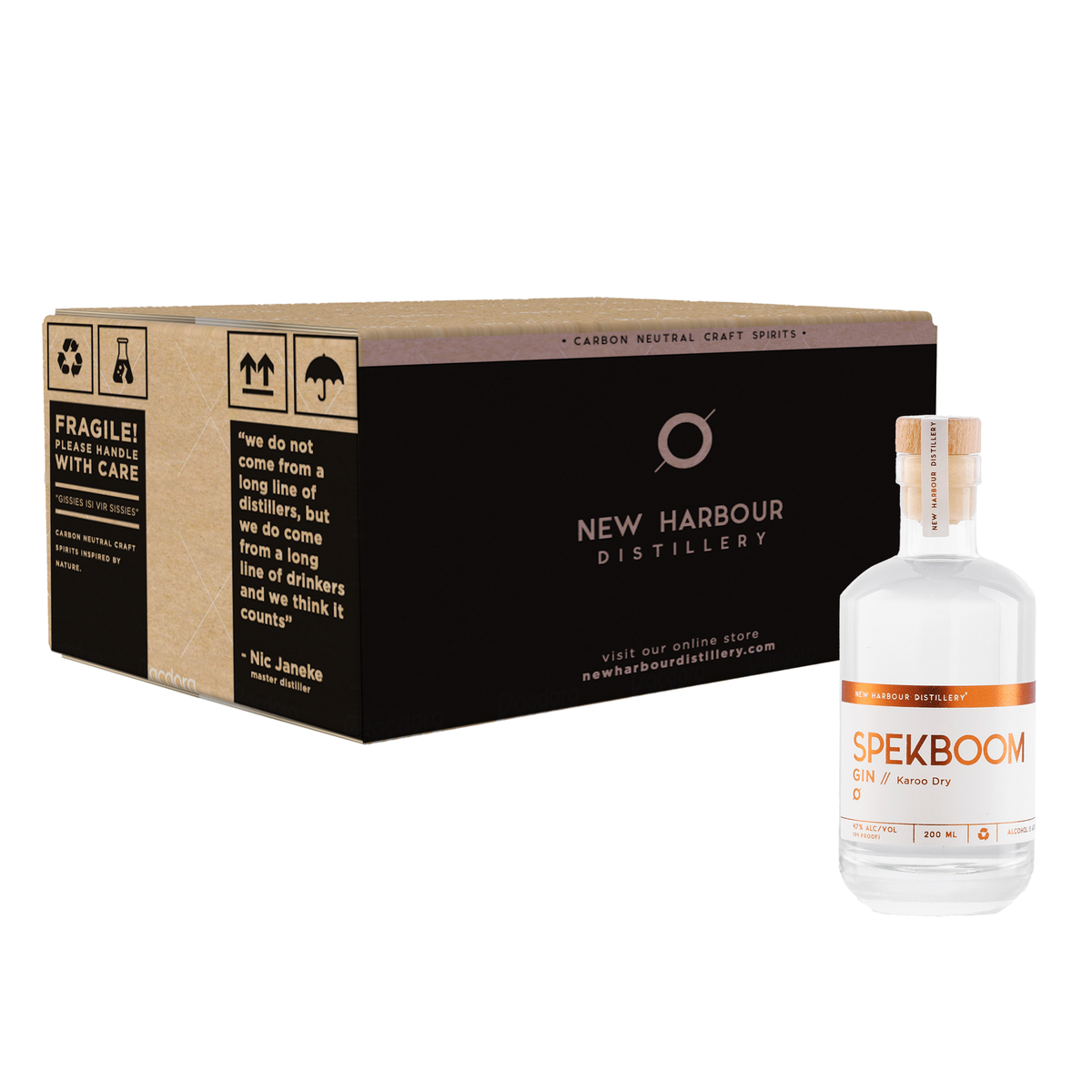 SPEKBOOM GIN MINI CASE (24 x 200ML)