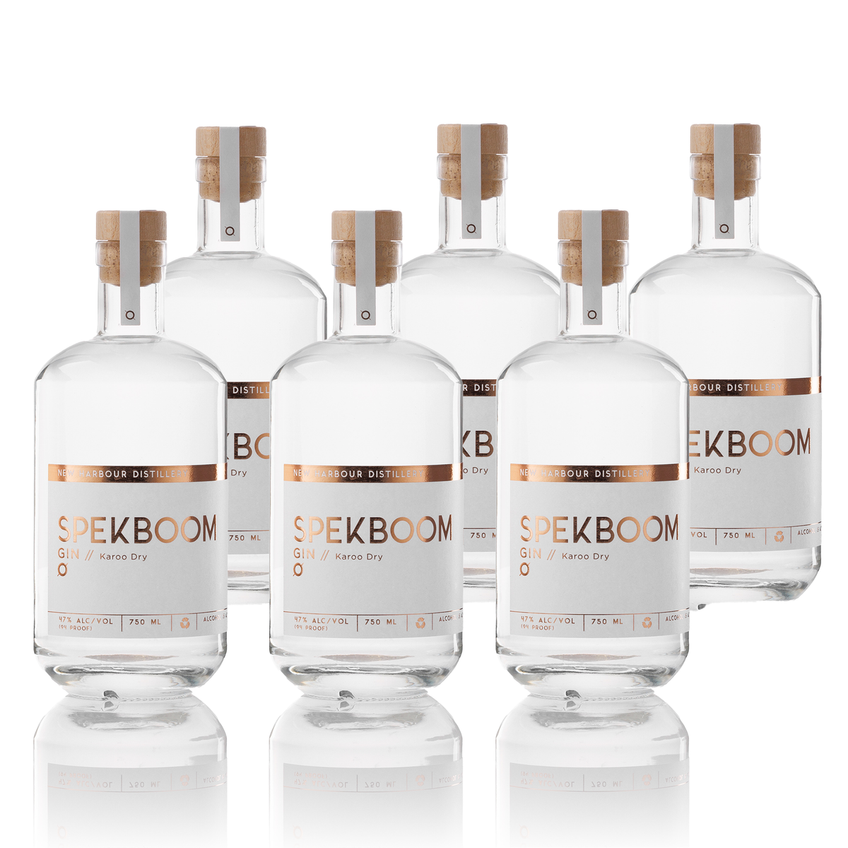 SPEKBOOM GIN CASE (6 X 750ML)