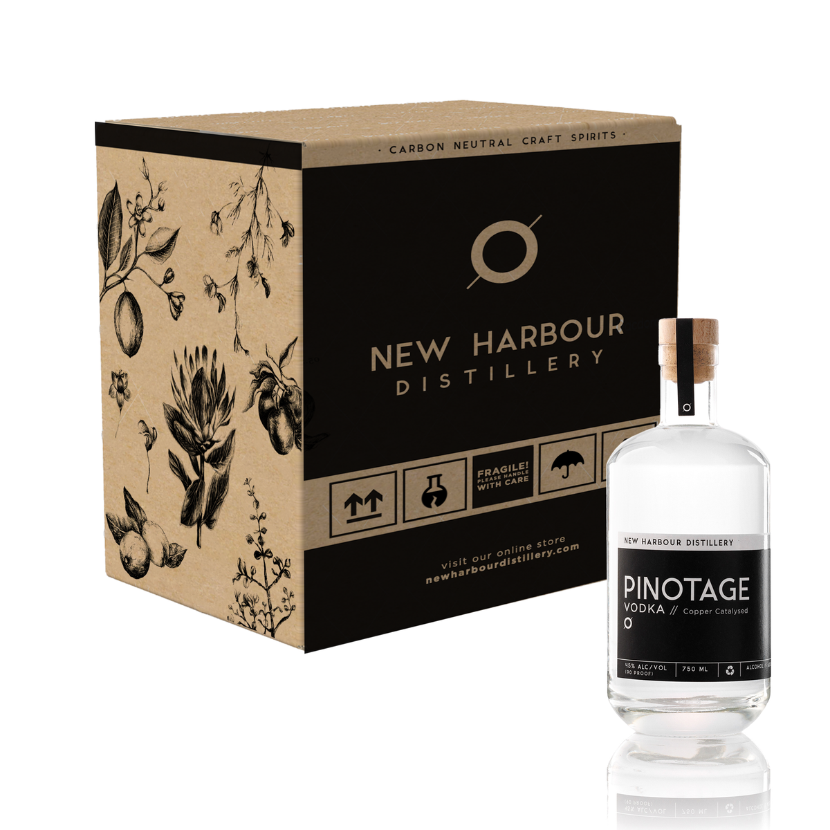 PINOTAGE VODKA CASE (6 X 750ML)