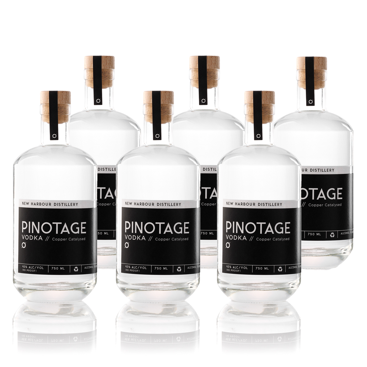 PINOTAGE VODKA CASE (6 X 750ML)