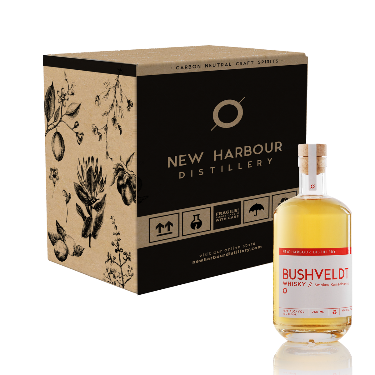 BUSHVELD WHISKY CASE (6 X 750ML)