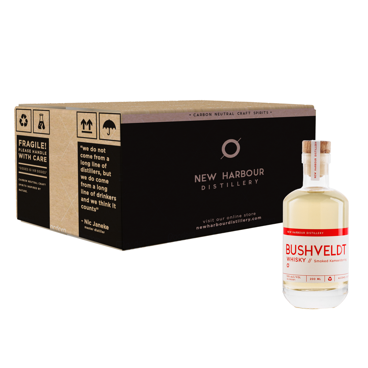 BUSHVELD WHISKY MINI CASE (24 x 200ML)