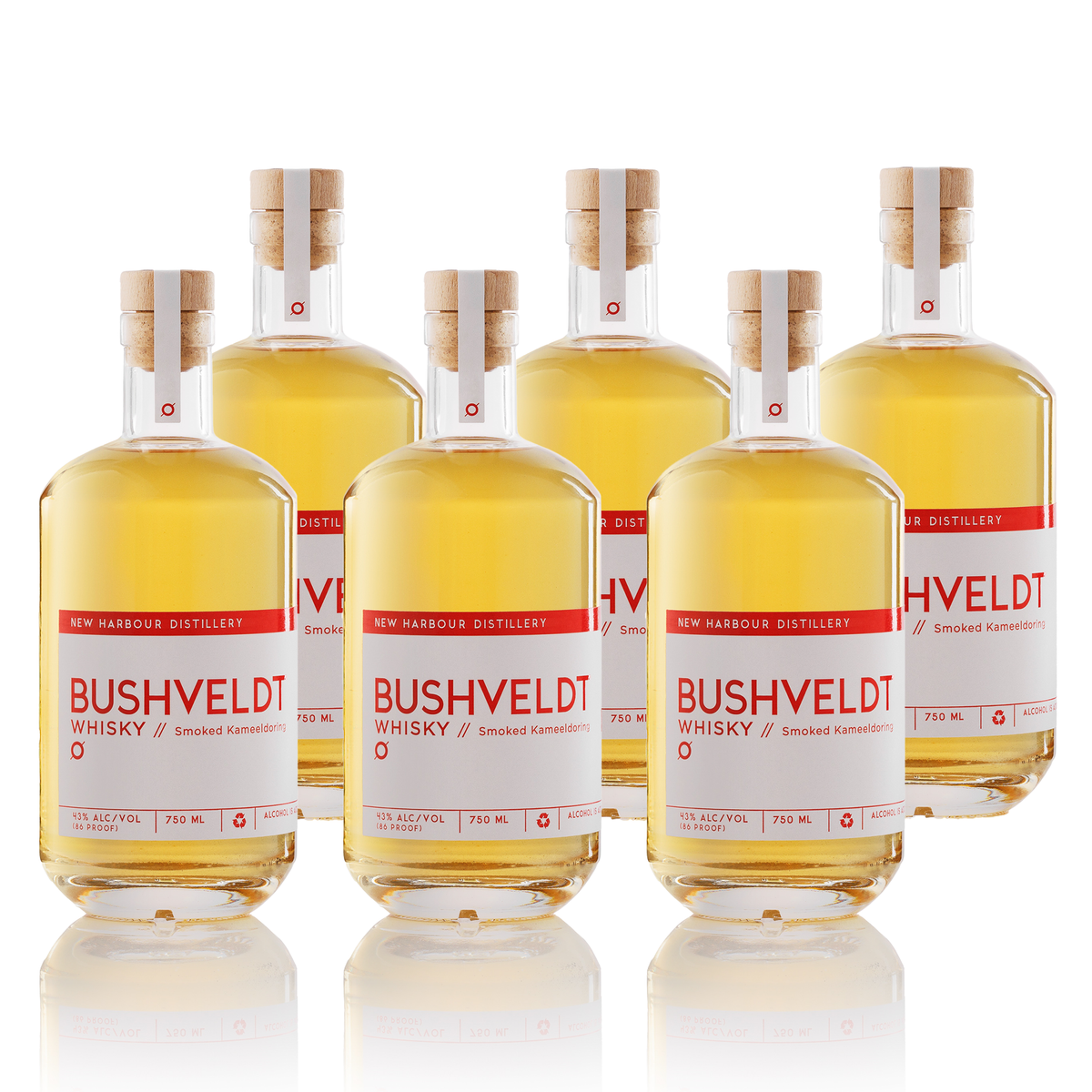 BUSHVELD WHISKY CASE (6 X 750ML)