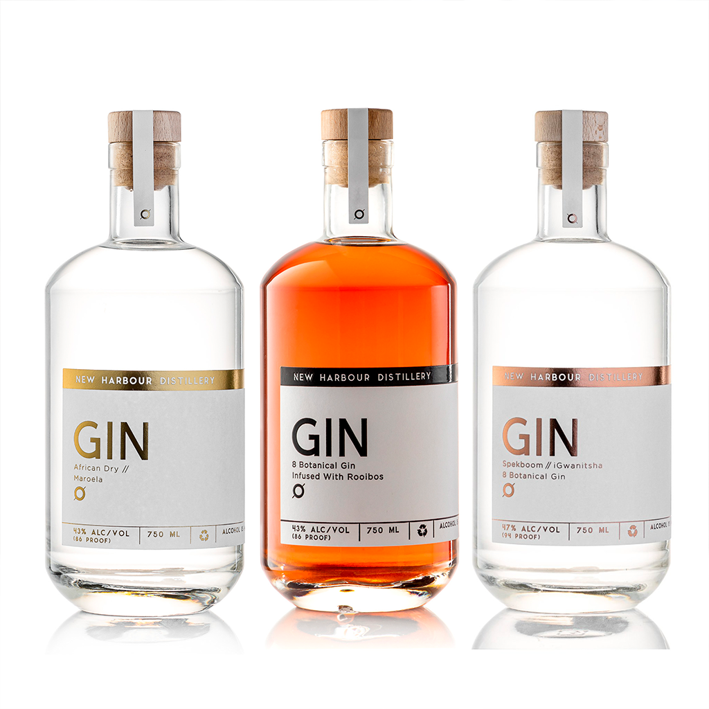 Maroela Gin, Rooibos Gin, Spekboom Gin